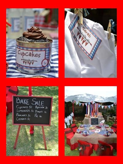 bake sale kids party 